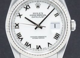 Rolex Datejust 36 16234 (1998) - White dial 36 mm Steel case