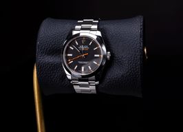 Rolex Milgauss 116400 (2011) - Zwart wijzerplaat 40mm Staal