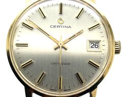 Certina Certidate Unknown (1967) - White dial 34 mm Yellow Gold case