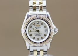 Breitling Callistino D72345 (2005) - White dial 29 mm Gold/Steel case