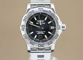 Breitling Colt A77387 (2014) - Black dial 33 mm Steel case