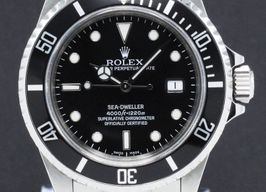 Rolex Sea-Dweller 16660 (1984) - Zwart wijzerplaat 40mm Staal