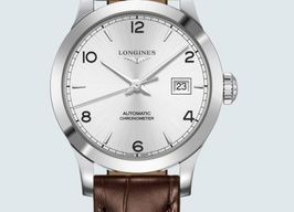 Longines Record L23214762 (2022) - Silver dial 30 mm Steel case