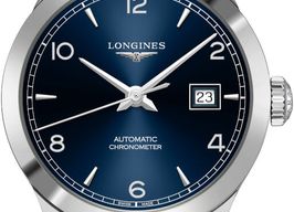Longines Record L23214964 (2022) - Blue dial 30 mm Steel case