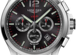 Longines Conquest L37274566 (2022) - Black dial 44 mm Steel case