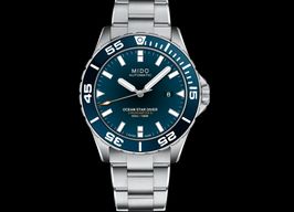 Mido Ocean Star M026.608.11.041.00 (2022) - Blauw wijzerplaat 44mm Staal