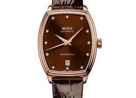 Mido Baroncelli M0413073629600 (2022) - Brown dial 35 mm Steel case