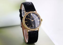 Omega Vintage Unknown (1950) - Black dial 34 mm Gold/Steel case