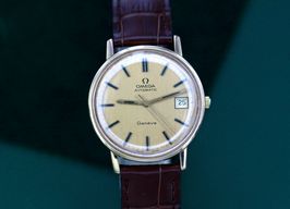 Omega Genève Unknown (1980) - Champagne dial 34 mm Gold/Steel case