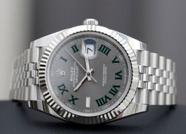 Rolex Datejust 41 126334 (2021) - Grey dial 41 mm Steel case
