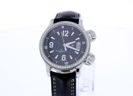Jaeger-LeCoultre Master Compressor Lady Automatic 148.8.60 (Unknown (random serial)) - Black dial 37 mm Steel case