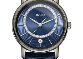 Rado DiaMaster R14064725 (2022) - Blue dial 33 mm Ceramic case