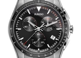 Rado HyperChrome Chronograph R32259153 (2022) - Black dial 45 mm Steel case