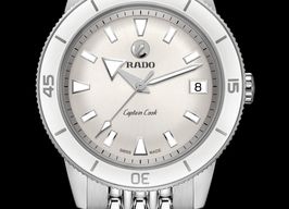 Rado HyperChrome Captain Cook R32500013 (2022) - Silver dial 37 mm Steel case