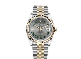 Rolex Datejust 36 126233 (2023) - Grey dial 36 mm Gold/Steel case