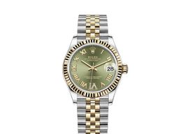Rolex Datejust 31 278273 (2021) - Green dial 31 mm Gold/Steel case