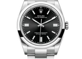 Rolex Oyster Perpetual 36 126000 (2022) - Black dial 36 mm Steel case