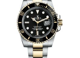 Rolex Submariner Date 126613LN (2023) - Black dial 41 mm Gold/Steel case