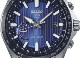 Seiko Astron GPS Solar Chronograph SSE159J1 (2022) - Blue dial 45 mm Steel case