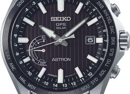 Seiko Astron GPS Solar Chronograph SSE161J1 (2022) - Black dial 45 mm Steel case