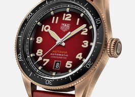 TAG Heuer Autavia WBE5192.FC8300 (2022) - Red dial 42 mm Bronze case