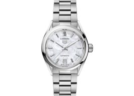 TAG Heuer Carrera Lady WBN2410.BA0621 (2022) - White dial 29 mm Steel case