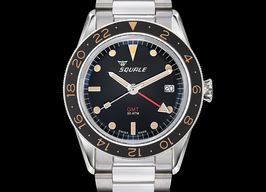 Squale Sub-39 SUB-39GMTV.BR22 (2023) - Zwart wijzerplaat 41mm Staal