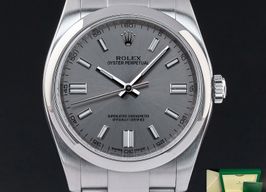 Rolex Oyster Perpetual 36 116000 (2017) - Grijs wijzerplaat 36mm Staal