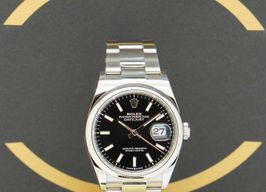 Rolex Datejust 36 126200 (2021) - Zwart wijzerplaat 36mm Staal