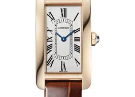 Cartier Tank Américaine WGTA0340 (2026) - Silver dial 19 mm Rose Gold case
