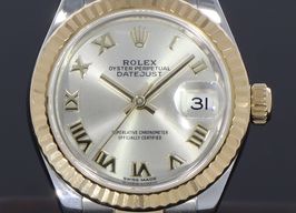 Rolex Lady-Datejust 279173 (2019) - Silver dial 28 mm Gold/Steel case