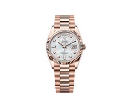 Rolex Day-Date 36 128235 (2025) - Pearl dial 36 mm Rose Gold case