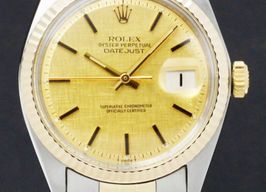 Rolex Datejust 1601/3 (1972) - Gold dial 36 mm Gold/Steel case