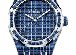 Audemars Piguet Royal Oak Selfwinding 15514BC.TF.1284BC.01 (2025) - Blue dial 41 mm White Gold case