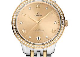 Omega De Ville Prestige 434.25.34.20.58.001 (2026) - Geel wijzerplaat 34mm Goud/Staal
