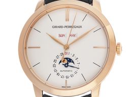Girard-Perregaux 1966 49535-52-151-bk6a (2019) - White dial 41 mm Rose Gold case