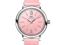 IWC Portofino Automatic IW357417 (2023) - Roze wijzerplaat 34mm Staal