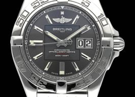 Breitling Cockpit A49350 (2005) - Grey dial 41 mm Steel case