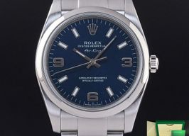 Rolex Oyster Perpetual 34 114200 (2013) - Blauw wijzerplaat 34mm Staal