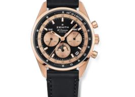 Zenith Chronomaster Original 18.3400.3610/21.C911 (2026) - Zwart wijzerplaat 38mm Roségoud