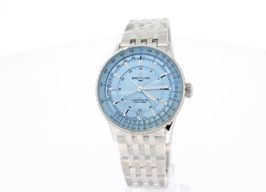 Breitling Navitimer GMT A32310171C1A1 (2024) - Blauw wijzerplaat 41mm Staal