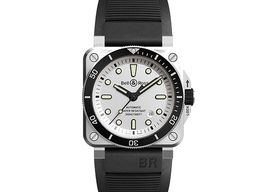 Bell & Ross BR 03-92 Steel BR0392-D-WH-ST/SRB (2026) - 43mm Staal