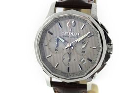 Corum Admiral's Cup Legend 42 984.101.20/0F01 FH10 (Unknown (random serial)) - Silver dial 45 mm Steel case