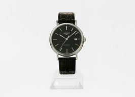 Longines Présence L4.922.4.52.2 (2024) - Black dial 40 mm Steel case