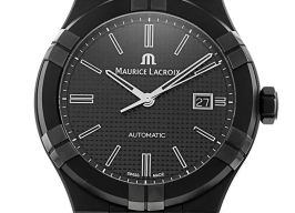 Maurice Lacroix Aikon AI6008-PVB01-330-1 (2023) - Black dial 42 mm Steel case