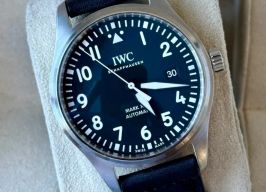 IWC Pilot Mark IW327009 (2019) - Zwart wijzerplaat 40mm Staal