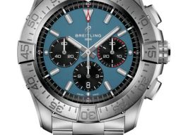 Breitling Super Avenger EB0148101C1E1 (2026) - Blauw wijzerplaat 46mm Titanium