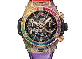 Hublot Big Bang Unico 441.OX.1118.LR.0999 (2025) - Zwart wijzerplaat 42mm Roségoud