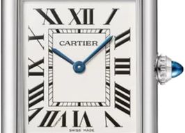Cartier Tank WSTA0136 (2026) - Zilver wijzerplaat 34mm Staal