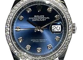 Rolex Datejust 36 126284RBR (2022) - Blue dial 36 mm Steel case